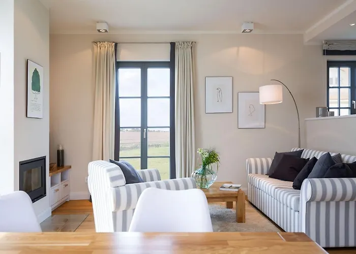 Reetland Am - Premium Reetdachvilla Mit 3 Schlafzimmern, Sauna Und Kamin E03 Ferienhaus